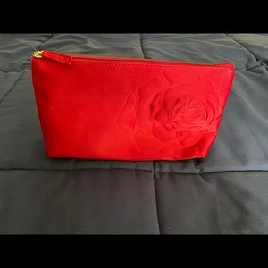 Lancôme Cosmetics Bag with signature rose